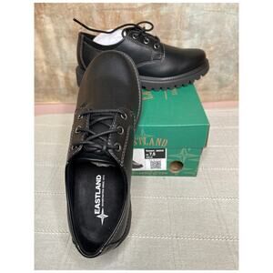 Eastland Dawn Women's Oxford Shoes Black Lace Up Comfort Loafers Size 7.5 M NEW